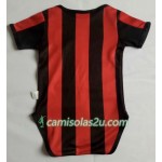 Camisolas de Futebol AC Milan Mini Equipamento Principal 2018/19 Manga Curta